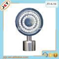 home decorative triangle fancy design flat curtain rod with diamond finial